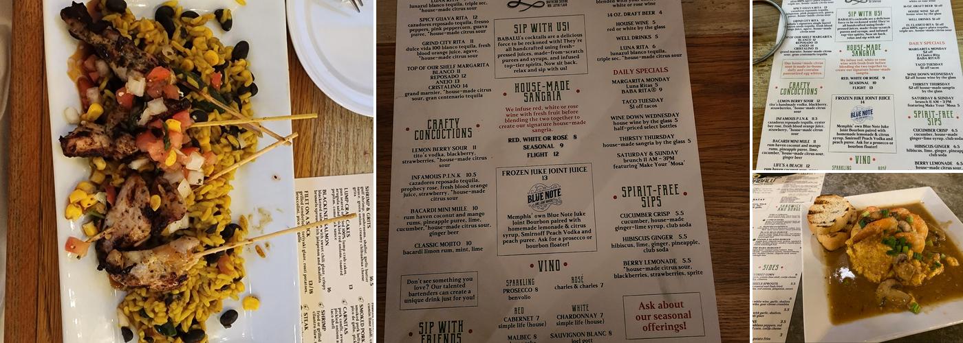 BABALU - Overton Square Menu