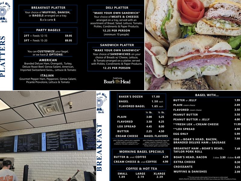 Bagel Bin & Deli Menu