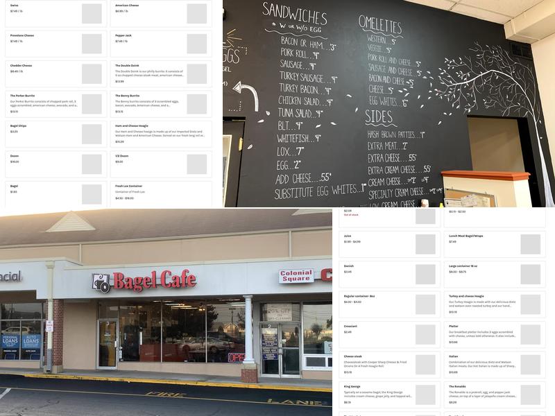 The Bagel Cafe Menu