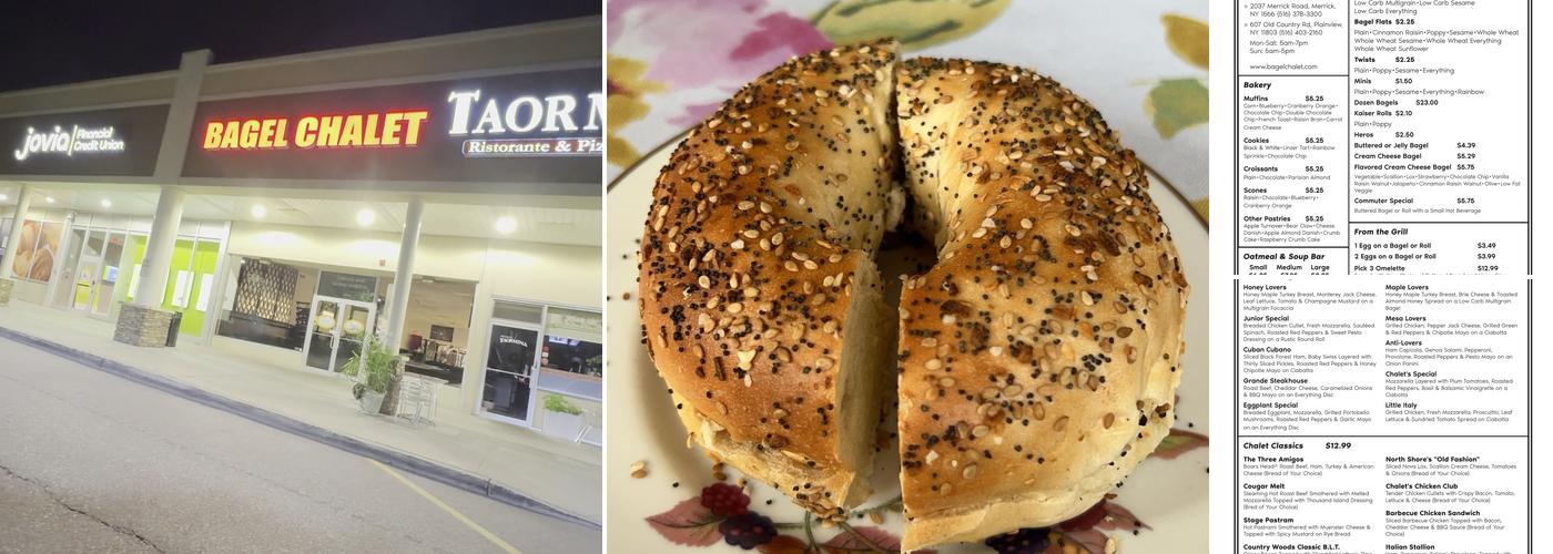 Bagel Chalet Menu