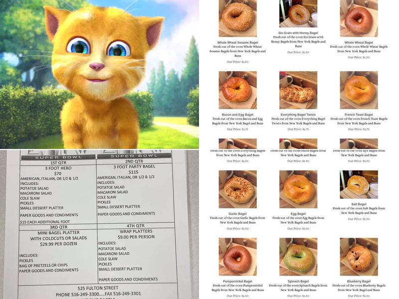 The Bagel Hut Menu