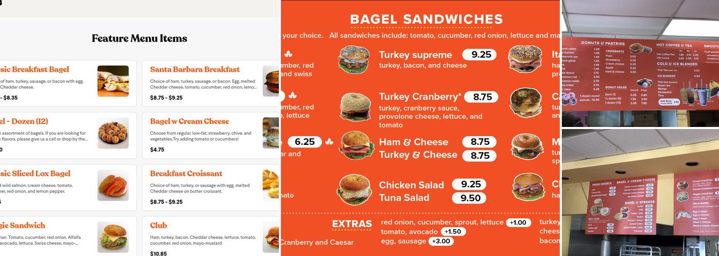 Bagel Market Cafe Menu