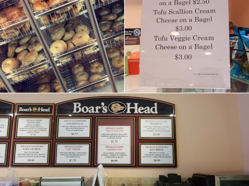 Bagel Villa Menu