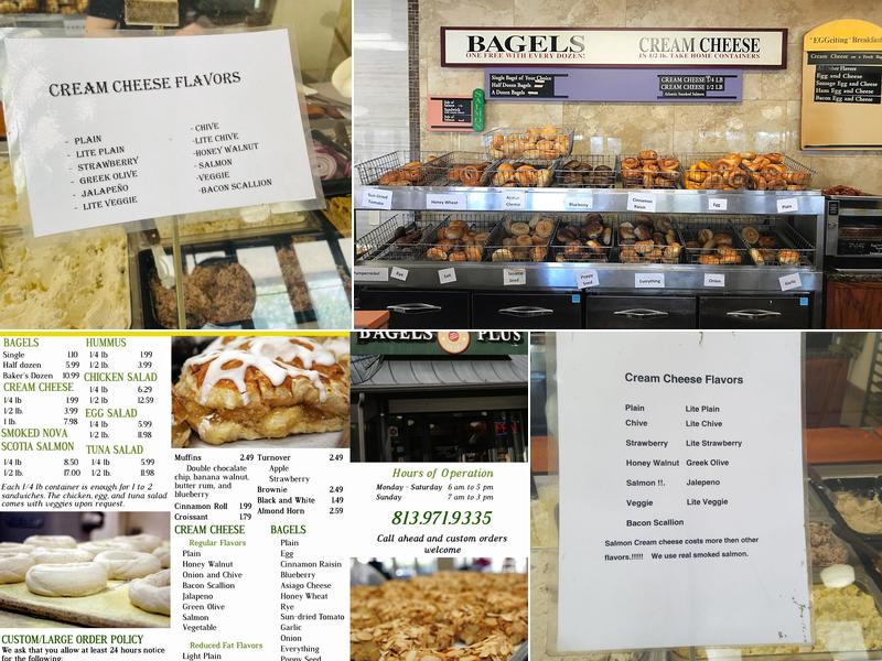 Bagels Plus Menu