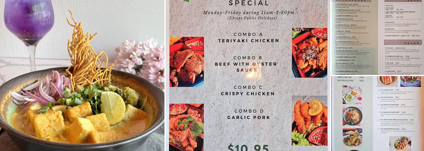 Bai Mint Thai Kitchen Menu