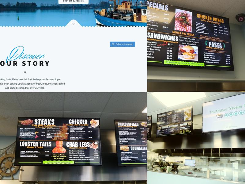 Bailey Seafood Menu
