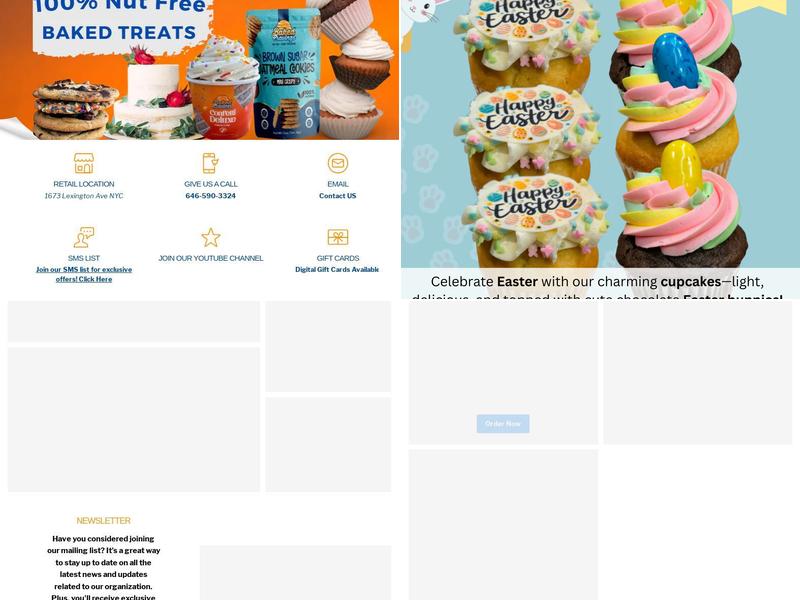 Baked Cravings Menu
