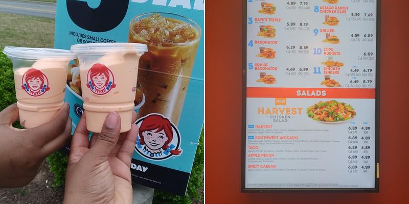 Wendy's Menu