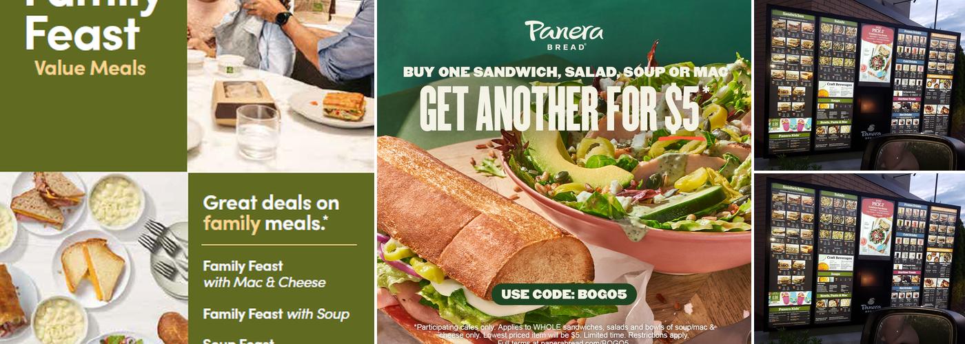 Panera Bread Menu