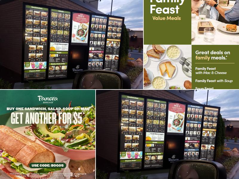 Panera Bread Menu