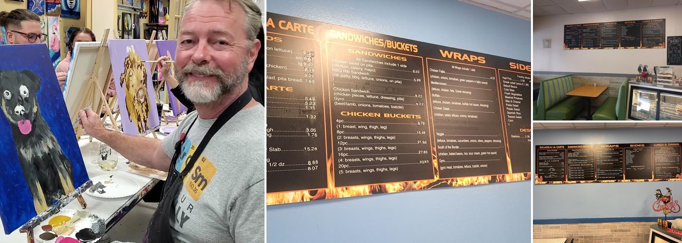 Basil's Flame Broiled Chicken & Ribs Menu