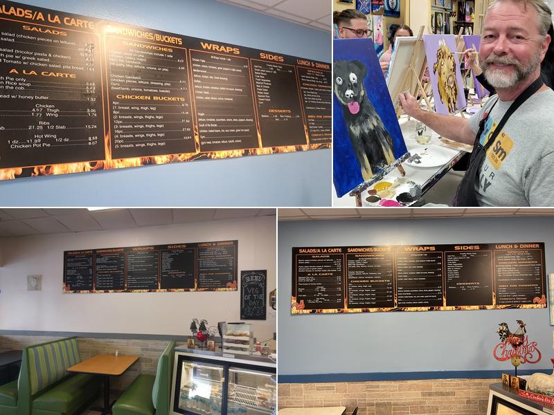 Basil's Flame Broiled Chicken & Ribs Menu