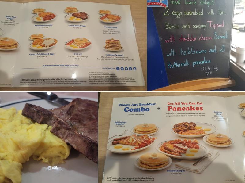 IHOP Menu