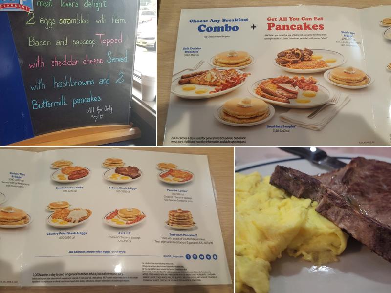 IHOP Menu