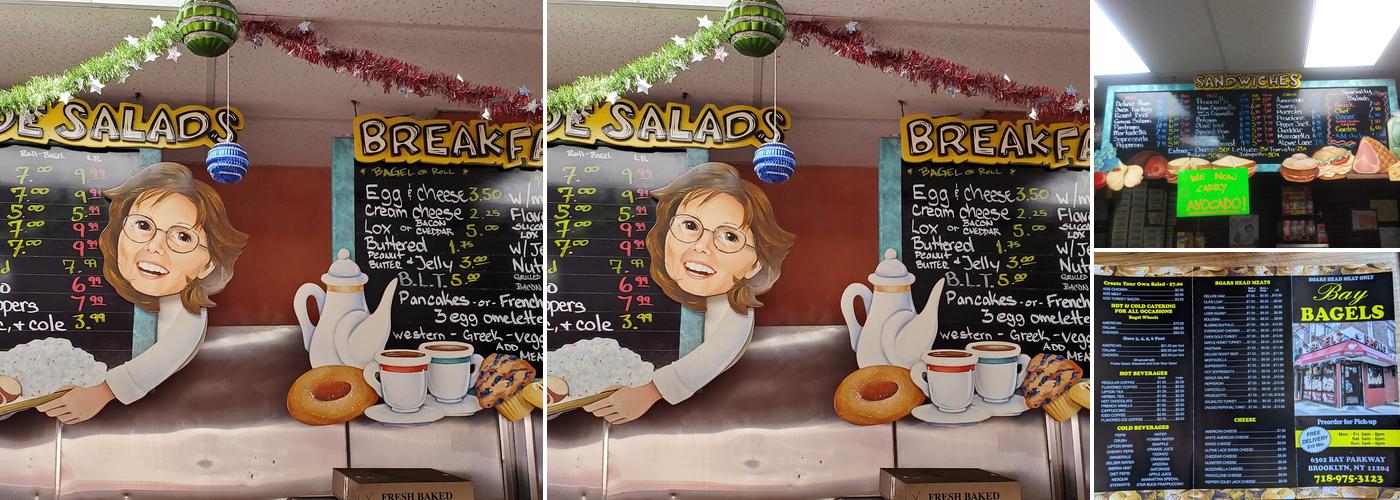 Bay Bagels Menu