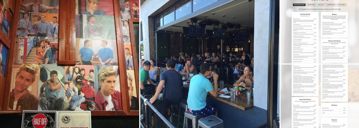 Bayside Landing Menu