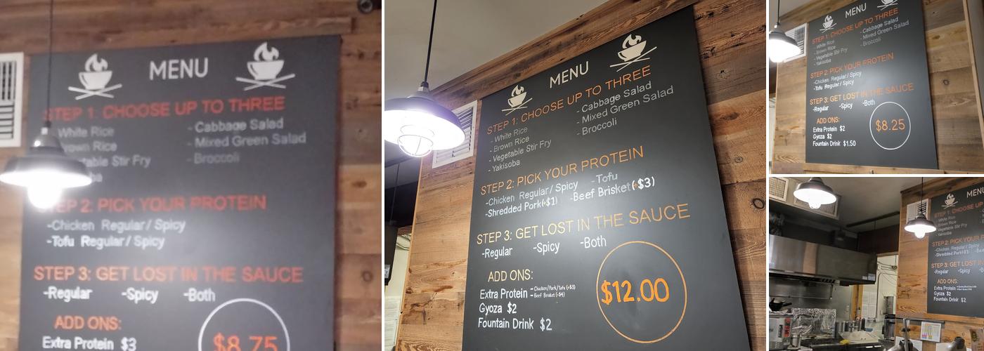 BB's Teriyaki Grill Menu