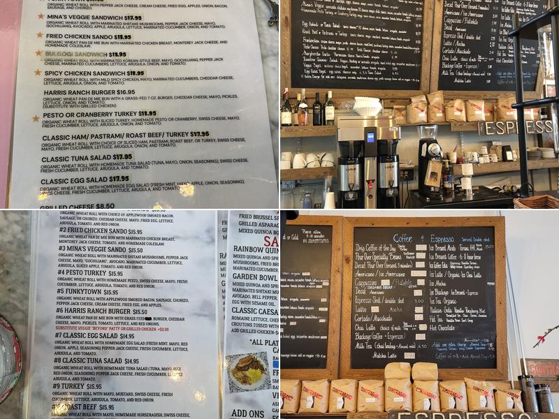 Beanstalk Cafe Menu