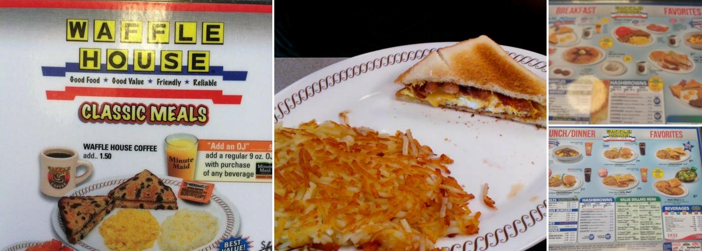 Waffle House Menu