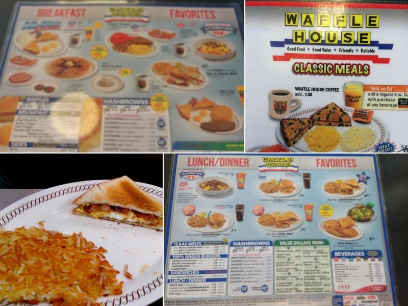 Waffle House Menu