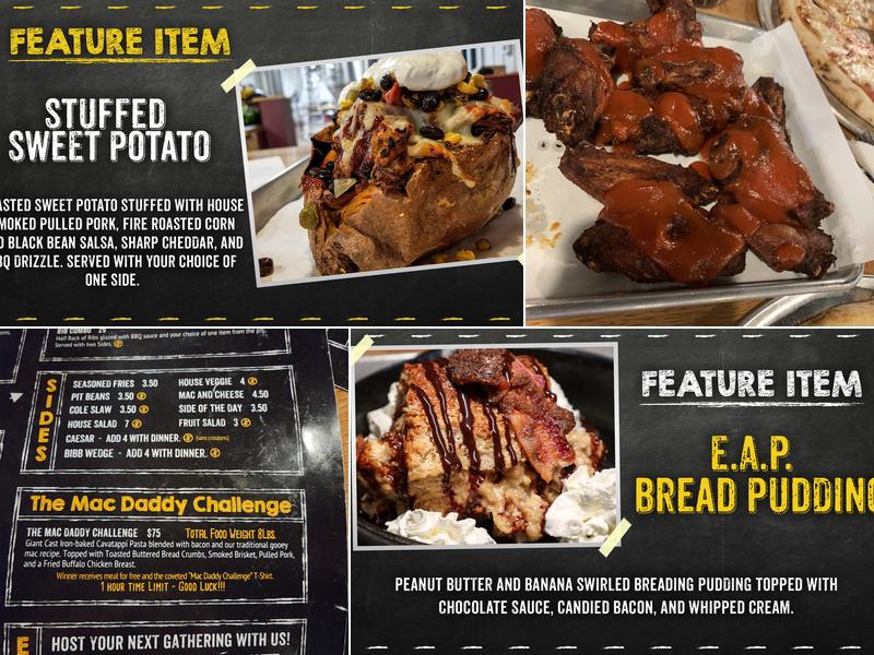 Benny Brewing Co. Menu