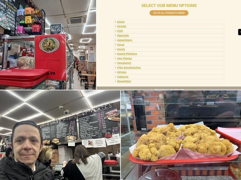 Benny's Famous Pizza Menu