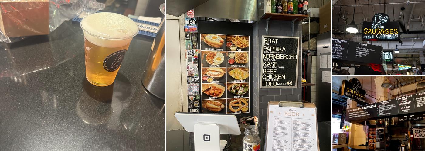 Berlin Currywurst Menu