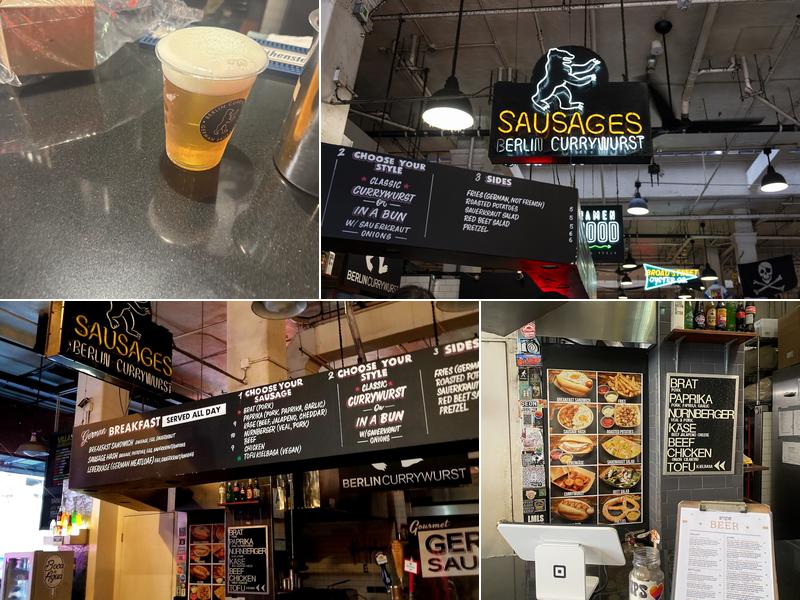 Berlin Currywurst Menu