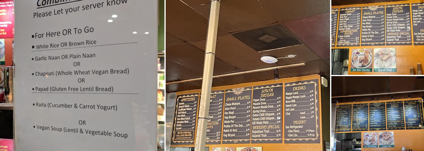 Samosa House Menu