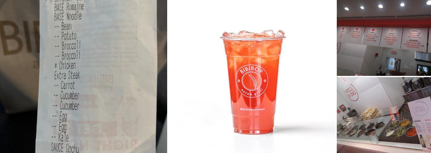 BIBIBOP Asian Grill Menu