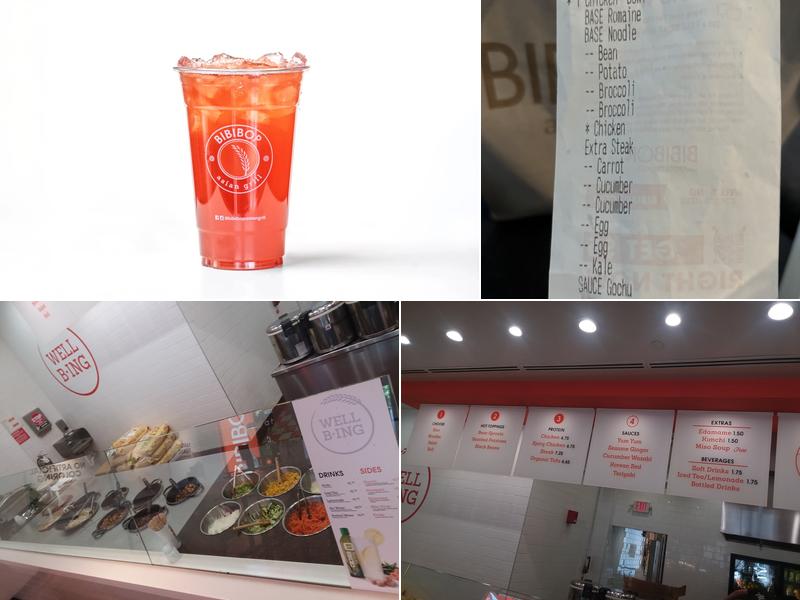 BIBIBOP Asian Grill Menu