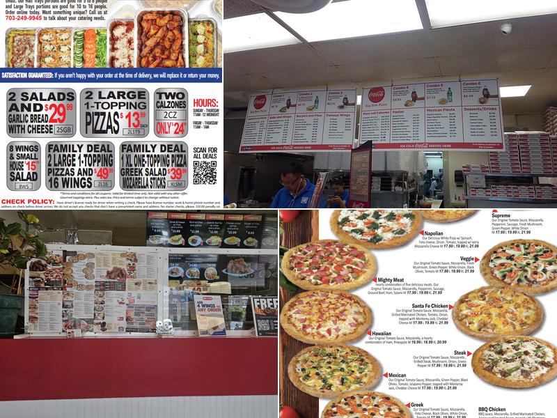 Big Bite Pizza Menu