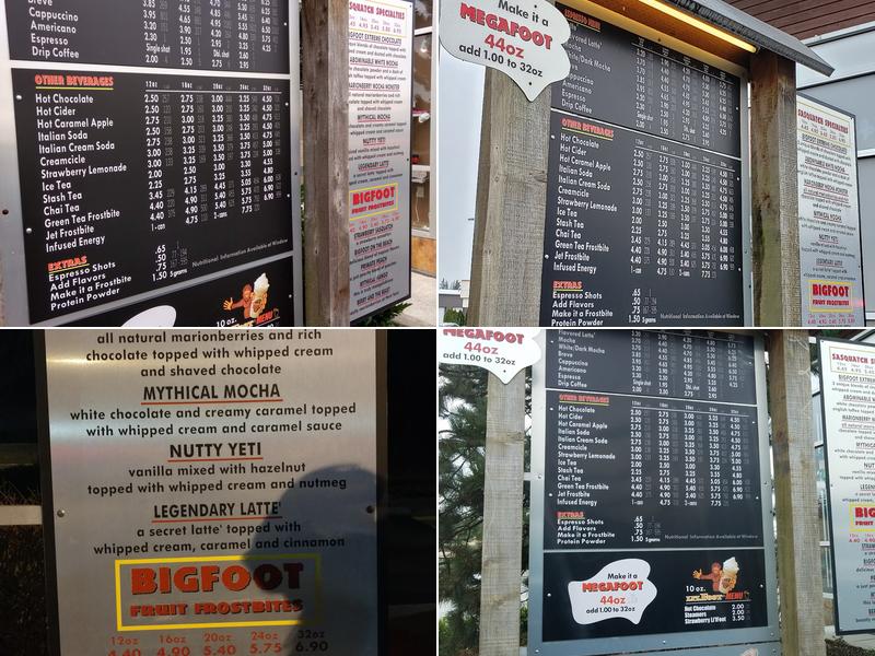 BigFoot Java Menu