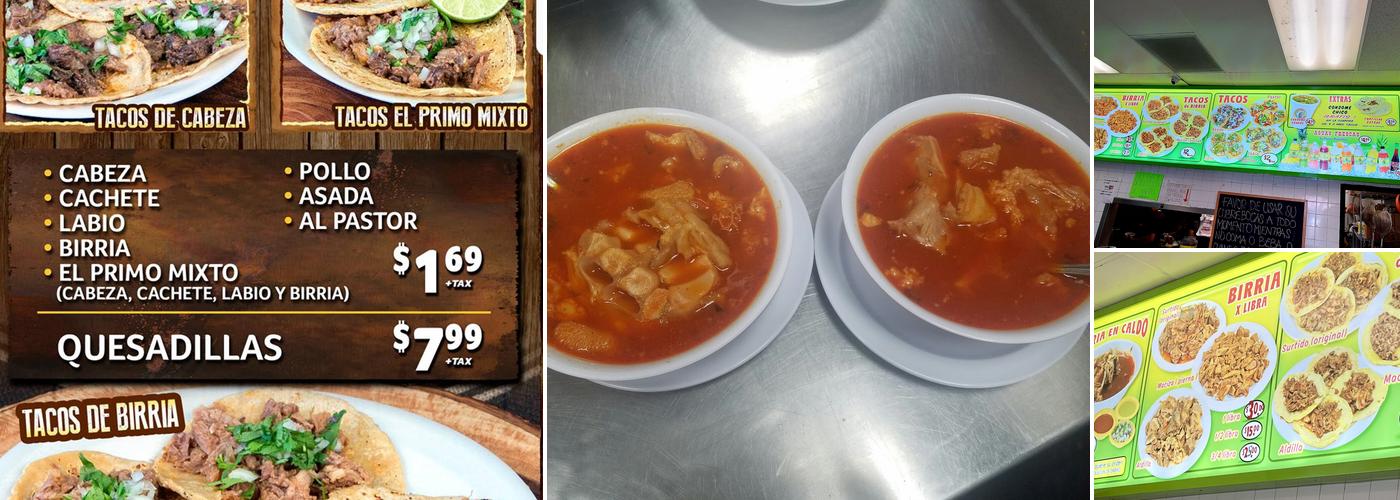 Birrieria El Guero Menu