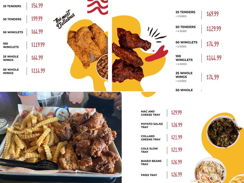 BJ HOT CHICKEN Menu