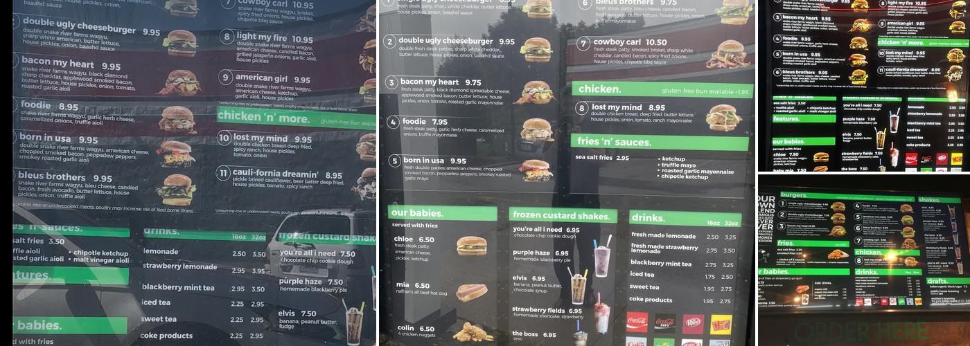 Black Sheep A.S.A.P. Menu