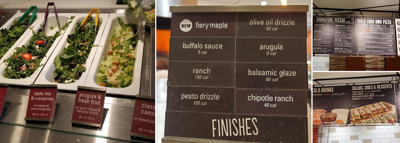 Blaze Pizza Menu