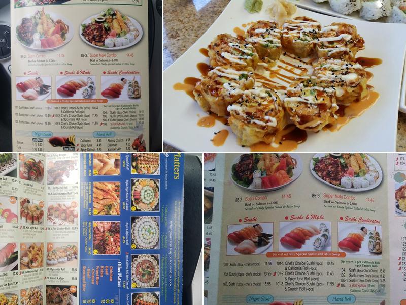 Bluefin Sushi & Teriyaki Menu