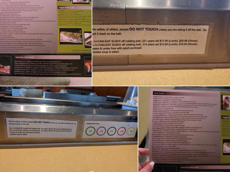 Bodeli Sushi Menu