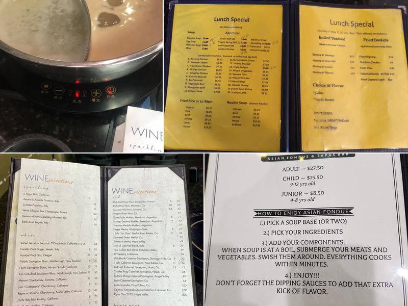 Boiling Pot Menu