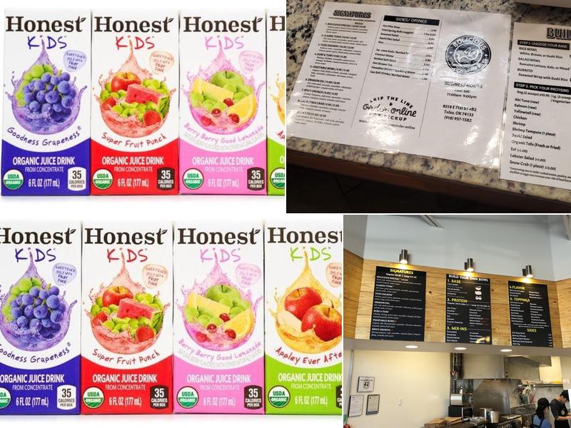Bolicious Menu