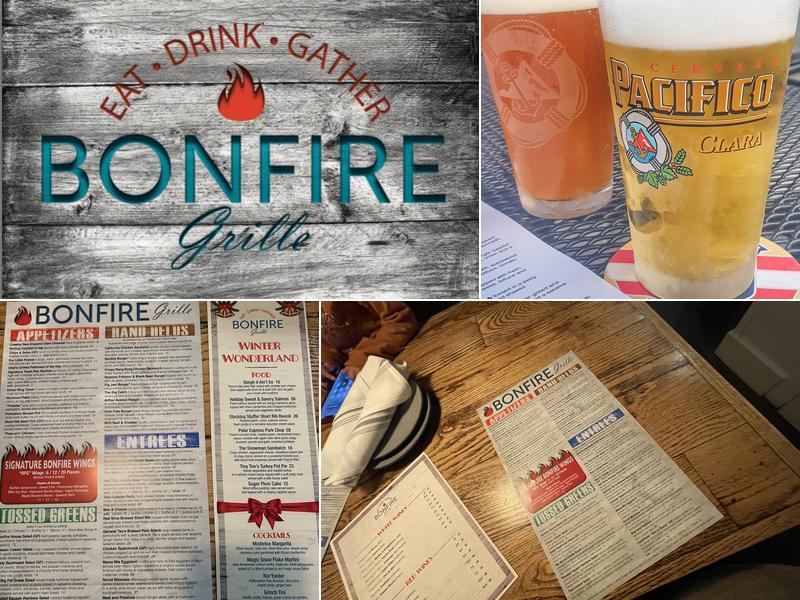 Bonfire Grille Menu