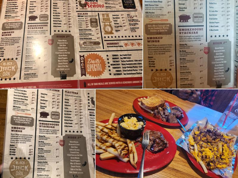 Bono's Pit Bar-B-Q Menu