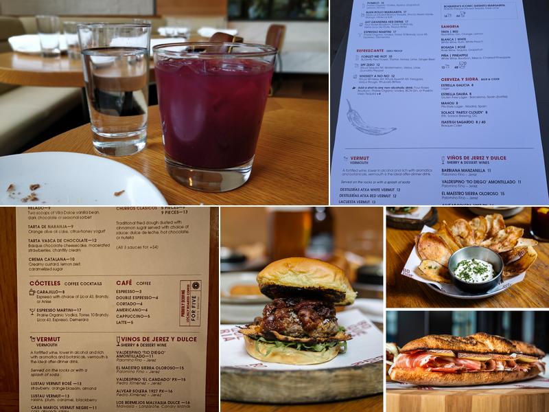 Boqueria Dupont Menu