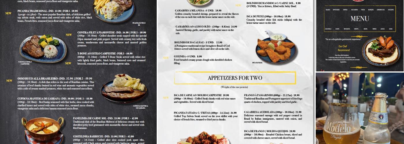 Boteco Restaurant Menu