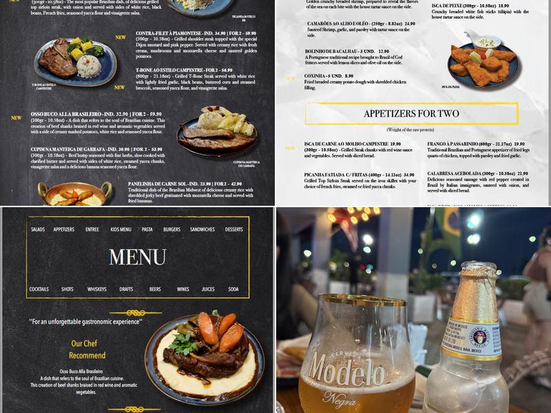 Boteco Restaurant Menu