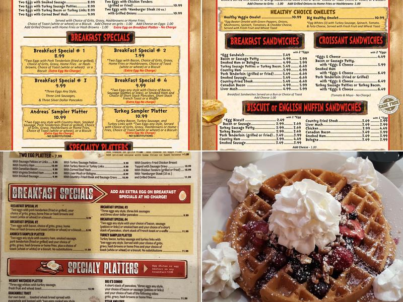 Breakfastime- Cabarrus Ave Menu