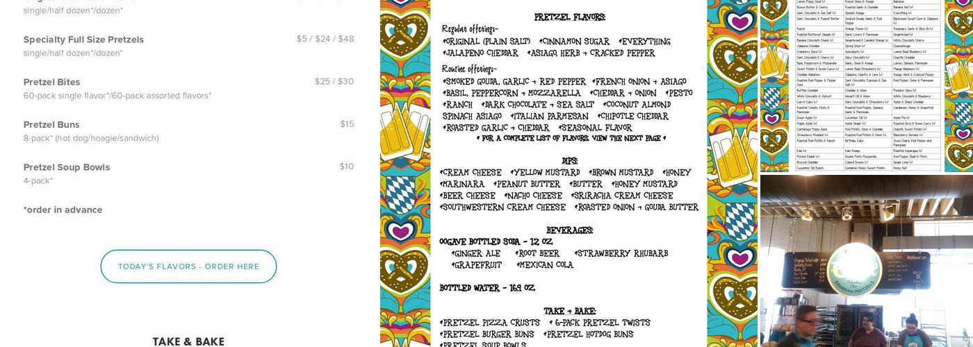 Brezel Menu