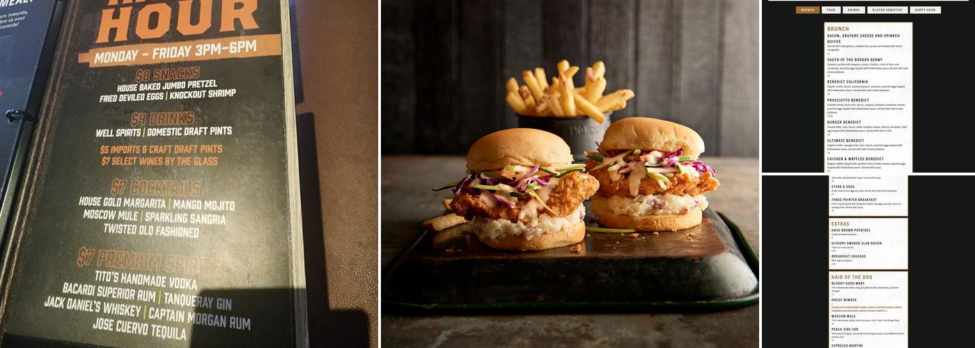 Brick House Tavern + Tap Menu