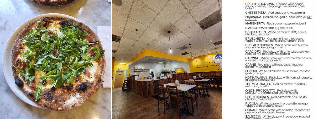 Brick Pizzeria Napoletana Menu